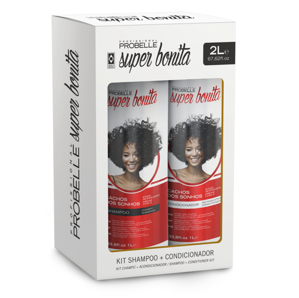 Super Bonita Cachos Dos Sonhos Kit - for Wavy, Curls and Dry hairs